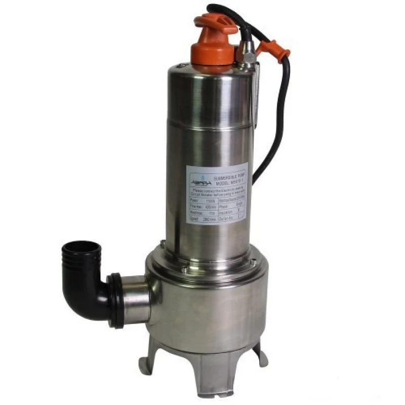 Aspira Dompelpomp Vortex RVS 1,1kW 1 Aspira Dompelpomp Vortex RVS 1,1kW