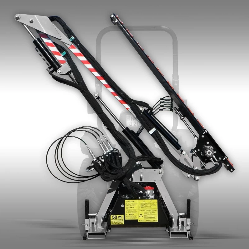 Jansen HMB-180 Hydraulische Maaibalk Bermmaaier, Heggenschaar 1 Jansen HMB-180 Hydraulische Maaibalk Bermmaaier, Heggenschaar