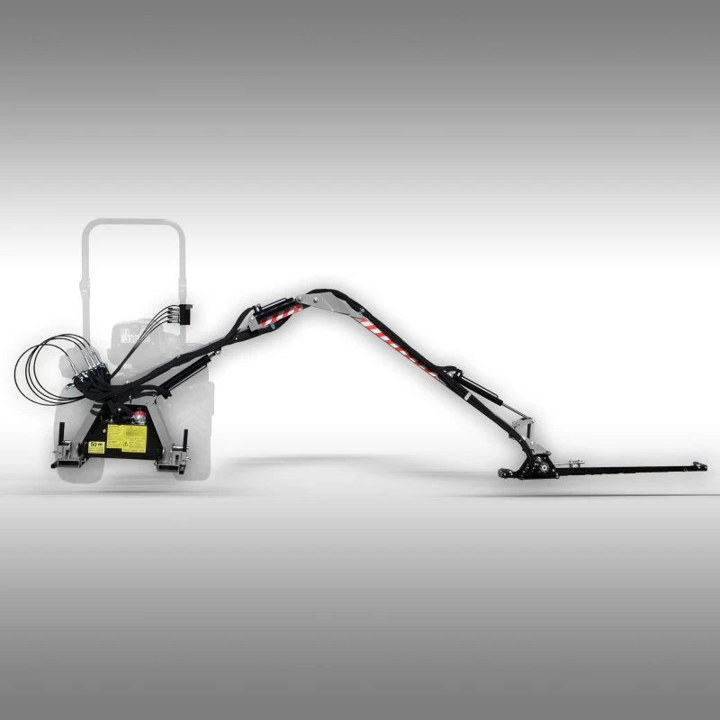 Jansen HMB-180 Hydraulische Maaibalk Bermmaaier, Heggenschaar 2 Jansen HMB-180 Hydraulische Maaibalk Bermmaaier, Heggenschaar - Afbeelding 2