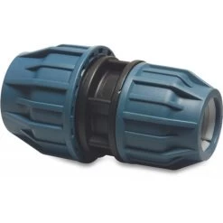 JASON Verloopkoppeling PP 50 MM X 25 Mm Knel 16bar Zwart/blauw DVGW/KI