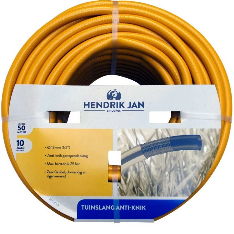 Hendrik Jan Tuinslang Anti Knik 1/2 (13mm) - 50 Meter 1 Hendrik Jan Tuinslang Anti Knik 1/2 (13mm) - 50 Meter