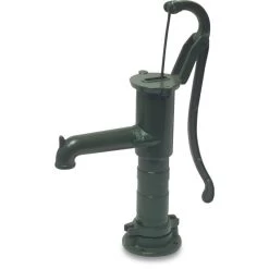 Zwengelpomp Handpomp Met Rondflens Groen
