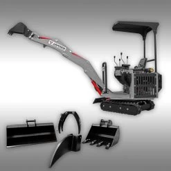 Jansen Minikraan MB-1000 Complete Set, Benzine