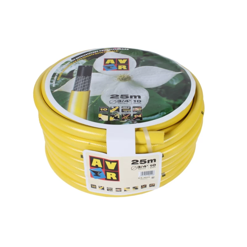 AVR Tuinslang 3/4" 19mm Rol 25M 1 AVR Tuinslang 3/4" 19mm Rol 25M