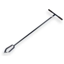 De Wit Palenboor 10 Cm. Gesmeed Blauw